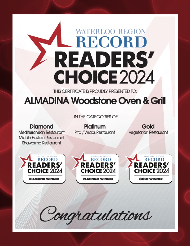 Readers Choice 2024 Diamond, Platinum & Gold Award Winner